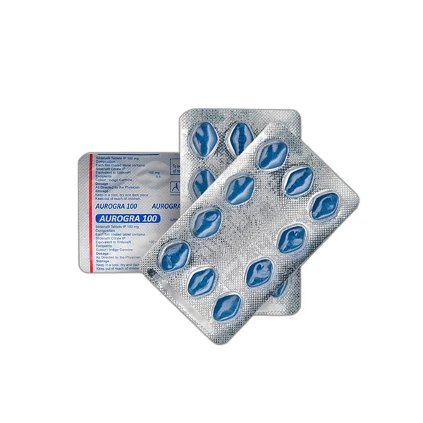 Home 1 Aurogra 100 mg Sildenafil tablets for Erectile Dysfunction treatment